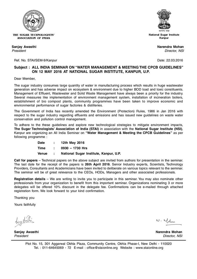 All India Seminar on 